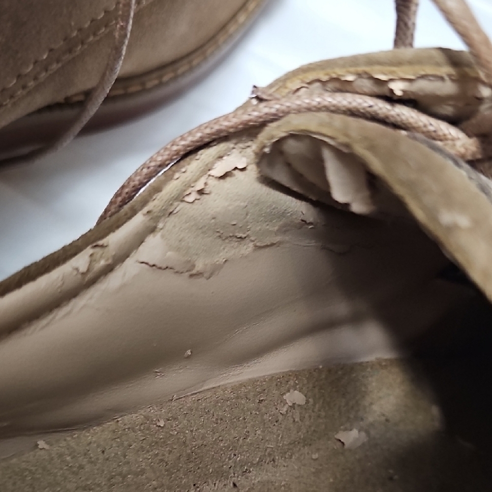 G.H. Bass & Co. Brown Suede Oxfords - Picture 6 of 7